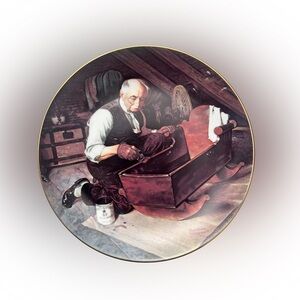 Knowles “Grandpa’s Gift” Collector's Plate with Signature Plate Number 14871M